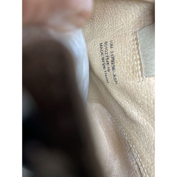 Frye Ash Taupe Leather Pointed Toe Western Heel Booties Women’s Sz 10M US/41EU - Picture 11 of 16